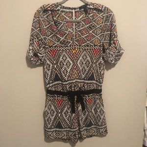 BCBGMaxazaria Multicolor Soren Jumpsuit